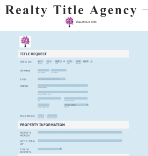 realty-title-online-title-request-form